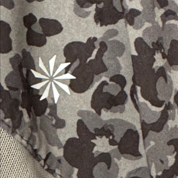 Sold/ not available Athleta Gray Animal Print Shorts - Picture 6 of 10